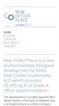Mobile Screenshot of newfetterplace.com